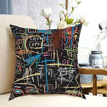 Amazon.co.jp: ijジャンミシェル・バスキア BASQUIAT クッション